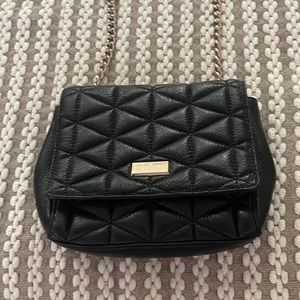 Kate Spade ♠️ black quilted purse